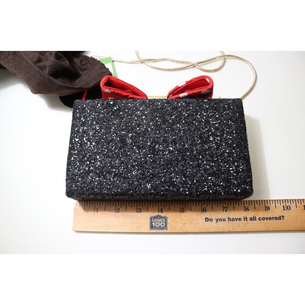 NWT Kate Spade x Disney Minnie Mouse BOW CLUTCH Crossbody Hand BAG Purse $328 - Picture 13 of 15